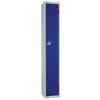 Elite Single Door 300mm Deep Lockers Blue