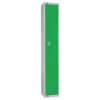 Elite Single Door 300mm Deep Lockers Green