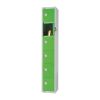 Elite Six Door 450mm Deep Lockers Green