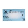 Powder-Free Latex Gloves Clear (Pack of 100)