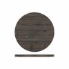 Oak New Haven Melamine Round Slab 32.5cm