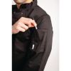 Whites Vegas Unisex Chefs Jacket Long Sleeve Black