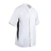 Whites Nevada Unisex Chefs Jacket Black and White