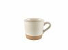 GenWare Kava White Stoneware Coffee Cup 34cl/12oz - Pack of 6