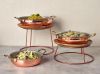 GenWare Copper Anti-Slip Round Buffet Riser 18cm