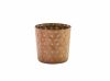 GenWare Copper Vintage Steel Hammered Serving Cup 8.5 x 8.5cm - Pack of 12