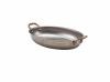 GenWare Vintage Steel Oval Dish 20.75 x 15.75cm - Pack of 6