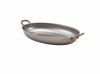 GenWare Vintage Steel Oval Dish 24.5 x 17.5cm - Pack of 6