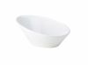 Genware Porcelain Oval Sloping Bowl 16cm/6.25