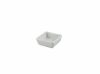 Genware Porcelain Square Dish 8.5 x 3.5cm/3.25 x 1.4