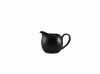 Genware Porcelain Matt Black Jug 14cl/5oz - Pack of 6