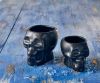 Genware Cast Iron Effect Skull Tiki Mug 80cl/28.15oz - Pack of 6