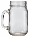 Genware Glass Mason Jar 64.5cl / 22.7oz - Pack of 6