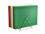 High Density Chopping Board And Rack Set 24 x 18 x 0.75