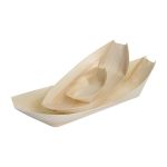 Fiesta Compostable Wooden Sushi Boats (Pack of 100)