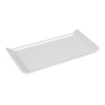 Olympia Kristallon Melamine Platter White 300 x 150mm