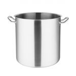 Vogue Stainless Steel Deep Stock Pot 36cm