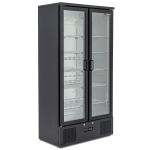 Blizzard Upright Double Hinged Glass Door Bottle Cooler