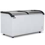 Blizzard Curved Glass Lid Freezer 520L