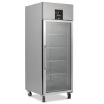 Single Glass Door Ventilated GN Refrigerator 650L