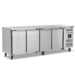 Blizzard 4 Door GN1/1 Counter Without Upstand 553L