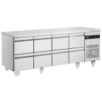 Inomak 8 Drawer 1/1 Gastronorm Counter 583L