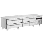 Inomak 8 Drawer Low Height 660mm Snack Counter 334L