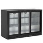 Triple Sliding Glass Door Bottle Cooler