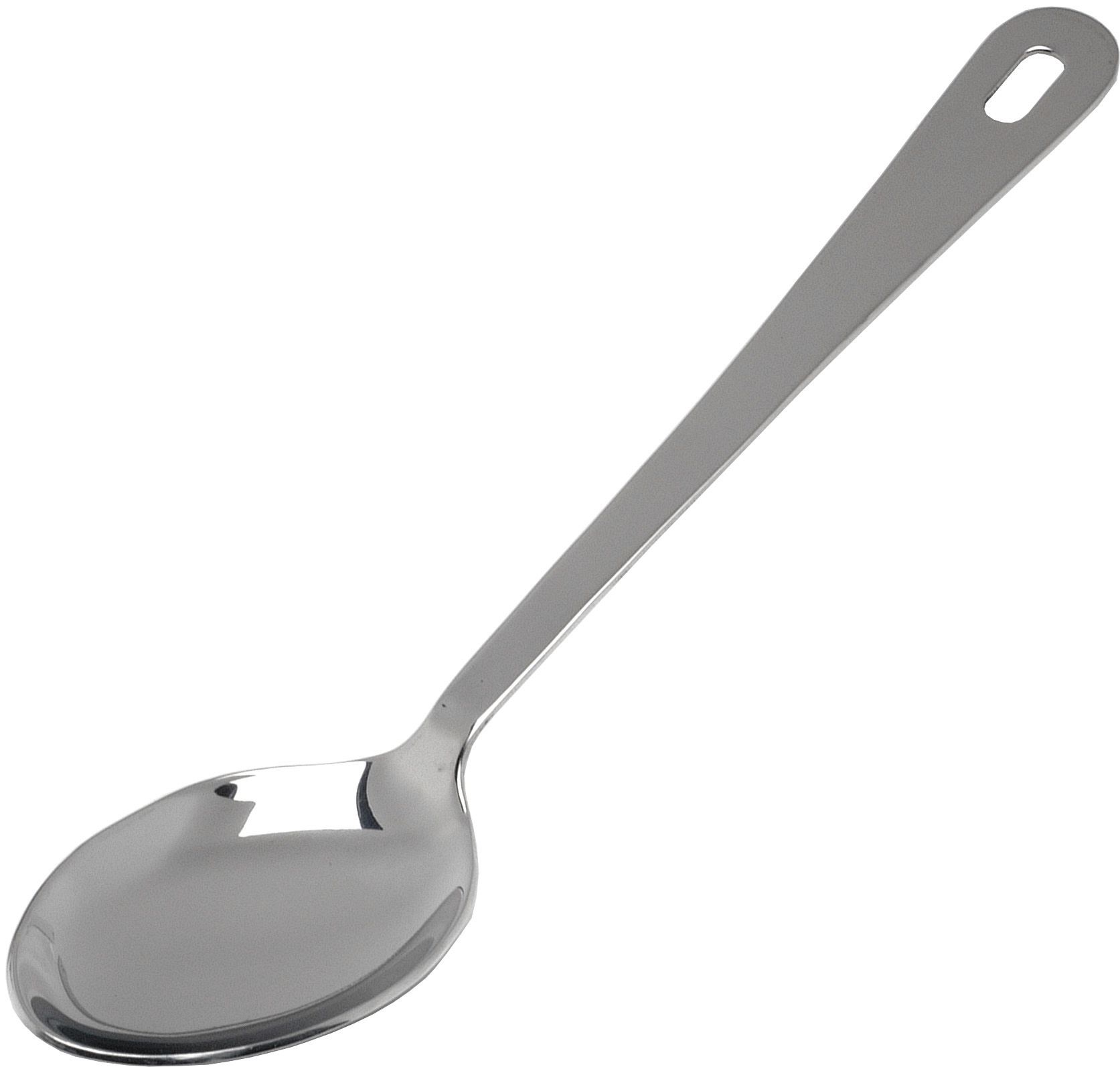 Stainless Steel Plain Spoon 10 inch | Spark Shopping