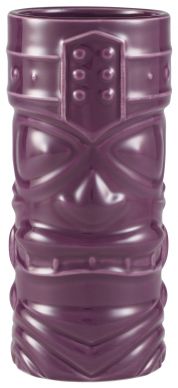 Genware Purple Tiki Mug 40cl/14oz - Pack of 4