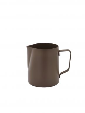 Non-Stick Brown Milk Jug 600ml/20oz