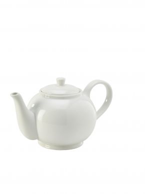 Genware Porcelain Teapot 85cl/30oz - Pack of 6