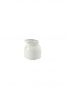 Genware Porcelain Jug 7cl/2.5oz - Pack of 12