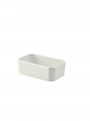 Genware Porcelain Sugar Packet Holder 12 x 7cm/4.75 x 2.75