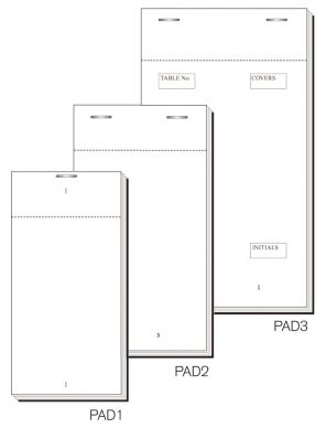 Order Pad 100 Sheet Single 127X63mm Box 50