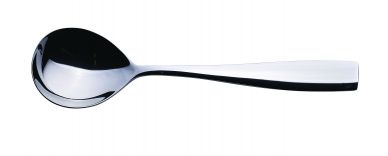 Genware Square Soup Spoon 18/0 (Dozen)