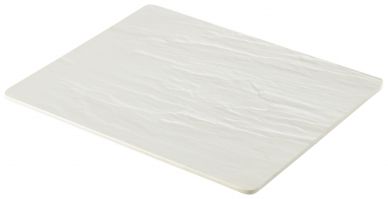 White Slate Melamine Platter GN 1/2 32.5x26.5cm