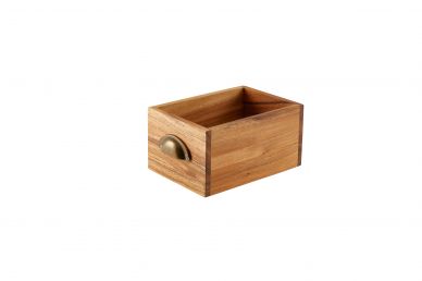 GenWare Acacia Wood Display Drawer 21.5 x 15 x 11cm