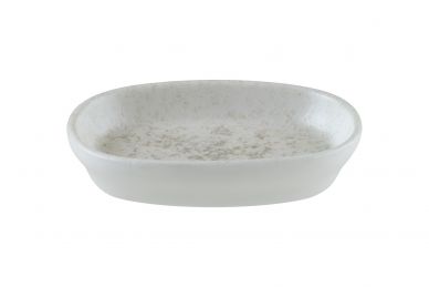 Lunar White Hygge Oval Dish 10cm - Pack of 12