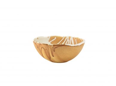 Terra Porcelain Roko Sand Bowl 15cm - Pack of 4