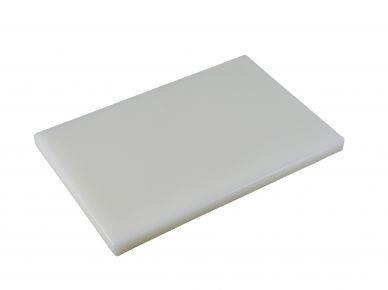 GenWare White Low Density Chopping Board 18 x 12 x 1