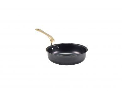 GenWare Black Vintage Steel Mini Fry Pan 13.5 x 3.75cm - Pack of 6