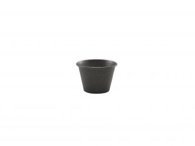 GenWare Black Vintage Steel Ramekin 71ml/2.5oz - Pack of 24