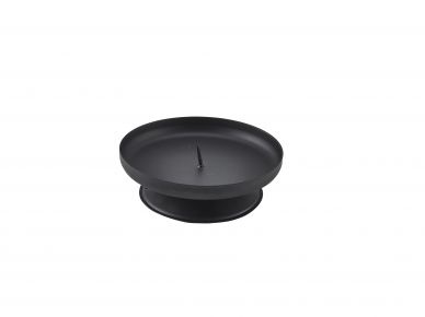 Pillar Candle Holder Black 90mm Dia - Pack of 10