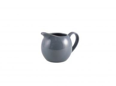 Genware Porcelain Grey Jug 14cl/5oz - Pack of 6