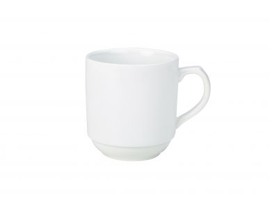 Genware Porcelain Stacking Mug 30cl/10oz - Pack of 6