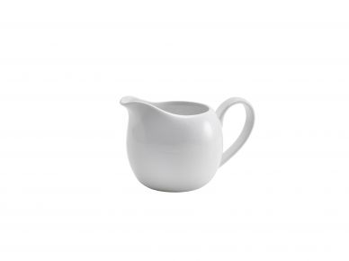 Genware Porcelain Milk Jug 14cl/5oz - Pack of 6