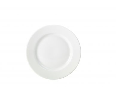 Genware Porcelain Classic Winged Plate 26cm/10.25