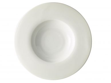 Genware Porcelain Wide Rim Pasta Plate 30cm/12