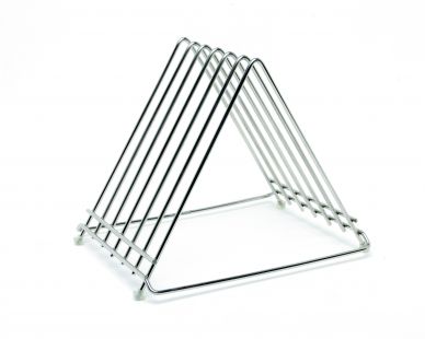 Genware S/St. Wire Cutting Board Rack